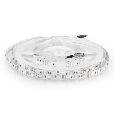 Taśma V-TAC SKU212120 VT-5050 IP20 RGB 7W