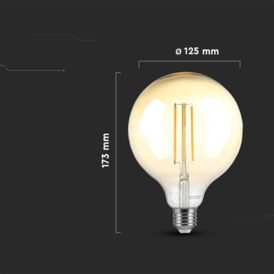 Żarówka V-TAC SKU217155 VT-2018 2200K 8W 700lm