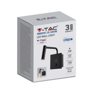 Oprawa V-TAC SKU211487 VT-2943 3000K 3W 150lm