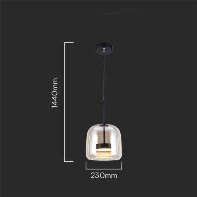Oprawa V-TAC SKU23379 VT-7989 3000K 6W 750lm