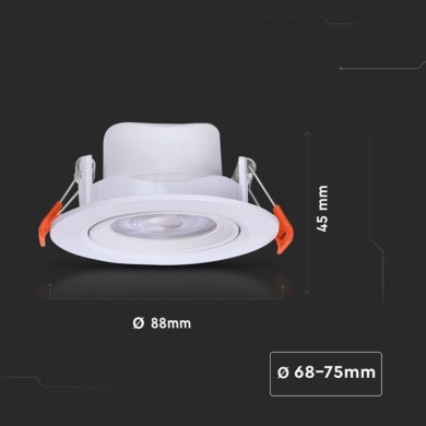 Oczko V-TAC SKU23837 VT-2707CCT 3000K-4000K-6500K