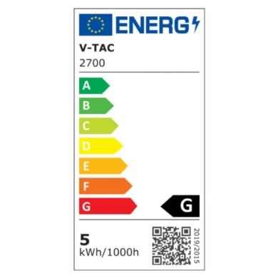 Żarówka V-TAC SKU2700 VT-2205 2200K 5W 70lm