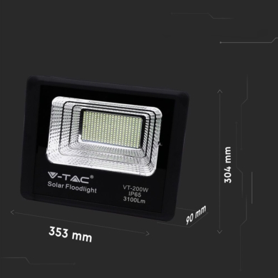 Naświetlacz V-TAC SKU94026 VT-200W 6000K 40W 3100l