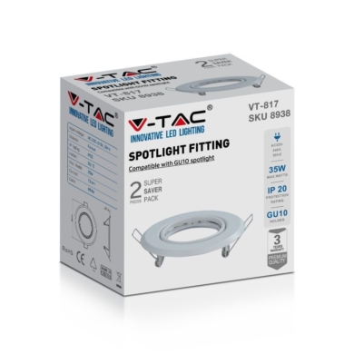 Oczko V-TAC SKU8938 VT-817-RD-W