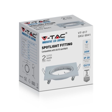 Oczko V-TAC SKU8941 VT-817-SQ-W
