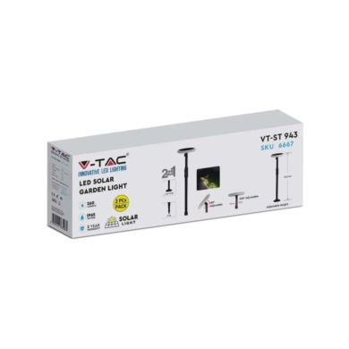 Słupek V-TAC SKU6668 VT-943 3000K 3W 260lm