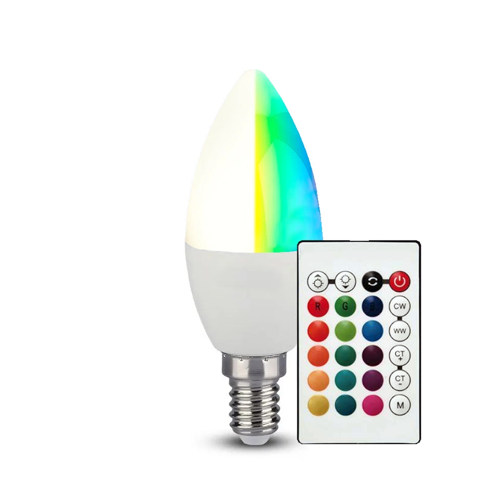 Żarówka V-TAC SKU2929 VT-2214-N-1 RGB+4000K 4,8W 3