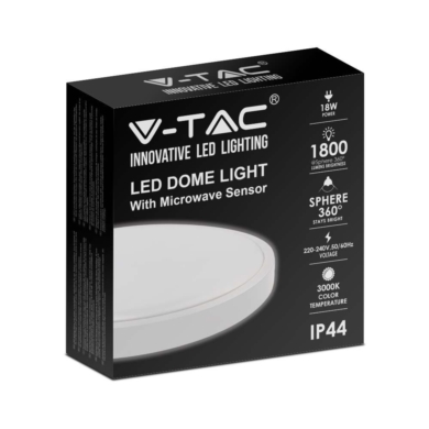 Oprawa V-TAC SKU7659 VT-8618S-W-RD 3000K 18W 1800l