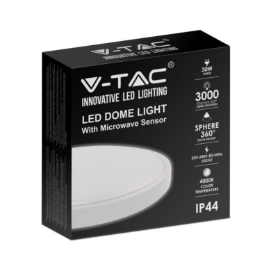 Oprawa V-TAC SKU7665 VT-8630S-W-RD 4000K 30W 3000l