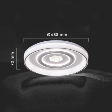 Oprawa V-TAC SKU24137 VT-7748 3000K-4500K-6500K 55