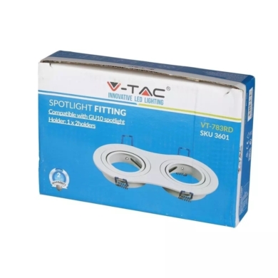 Oczko V-TAC SKU3601 VT-783RD-WH