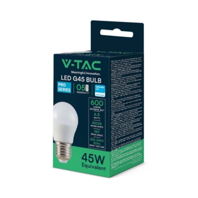 Żarówka V-TAC SKU21867 VT-290 4000K 6,5W 600lm