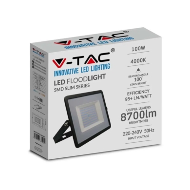 Naświetlacz V-TAC SKU215966 VT-40101 6500K 100W 87