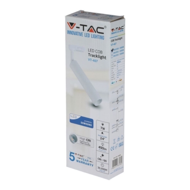 Oprawa V-TAC SKU350 VT-407 3000K 7W 420lm