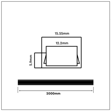 Profil V-TAC SKU3370 VT-9327