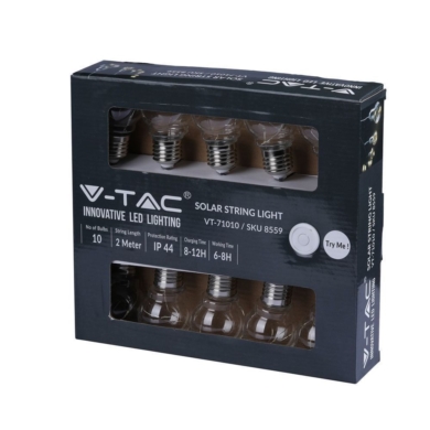 Girlanda V-TAC SKU8559 VT-71010 3000K 1W 100lm