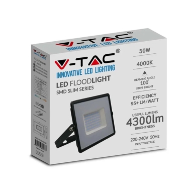 Naświetlacz V-TAC SKU215960 VT-4051 6500K 50W 4300