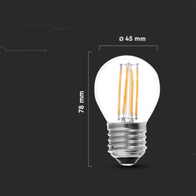 Żarówka V-TAC SKU214306 VT-1980 3000K 4W 400lm