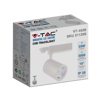Oprawa V-TAC SKU211257 VT-4536 6000K 35W 3000lm