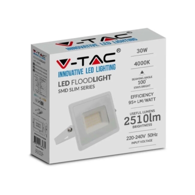 Naświetlacz V-TAC SKU215956 VT-4031 4000K 30W 2510