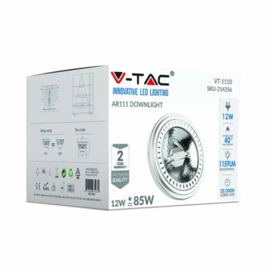 Żarówka V-TAC SKU214256 VT-1110 4000K 15W 1160lm