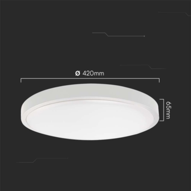 Oprawa V-TAC SKU76651 VT-8630S 4000K 36W 3820lm
