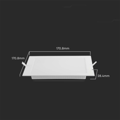 Panel V-TAC SKU10485 VT-61012 6500K 12W 1200lm