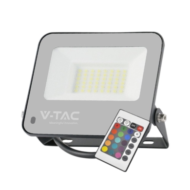Naświetlacz V-TAC SKU23462 VT-44034 RGB+6500K 30W