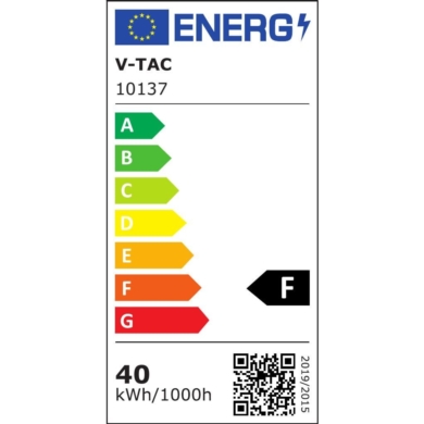 Oprawa V-TAC SKU10137 VT-4140 6500K 40W 4300lm
