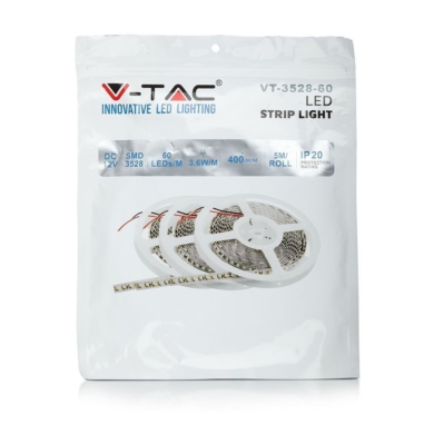 Taśma V-TAC SKU2011 VT-3528 Kolor Zielony 3,6W 400