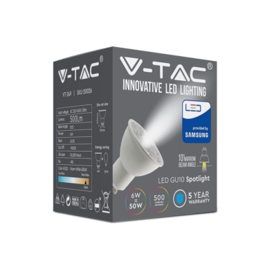 Żarówka V-TAC SKU20028 VT-249 6400K 6W 500lm