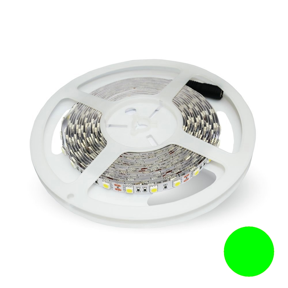Taśma V-TAC SKU212138 VT-5050 60-IP20-11 Kolor Zie