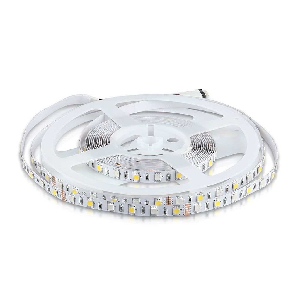 Taśma V-TAC SKU212553 VT-5050 60-IP20-8 3000K+RGB
