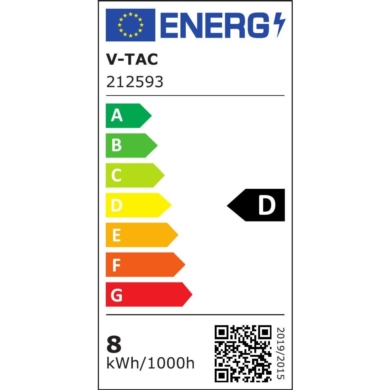 Taśma V-TAC SKU212593 VT-2835 126 3000K 8W 1100lm
