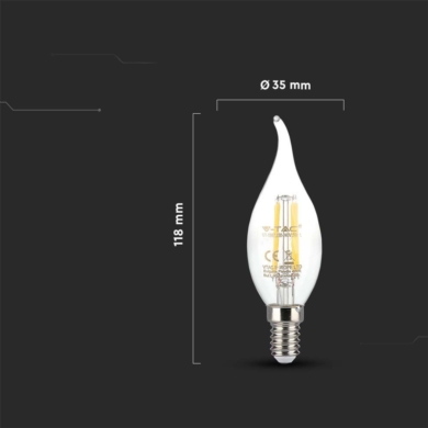 Żarówka V-TAC SKU214302 VT-1997 3000K 4W 400lm
