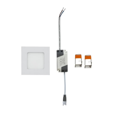 Panel V-TAC SKU216295 VT-307 3000K 3W 130lm
