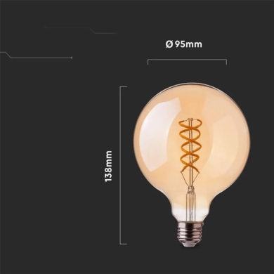 Żarówka V-TAC SKU217217 VT-2075 2200K 4,8W 300lm