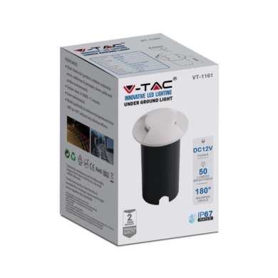 Oprawa V-TAC SKU211465 VT-1161 3000K 1W 50lm
