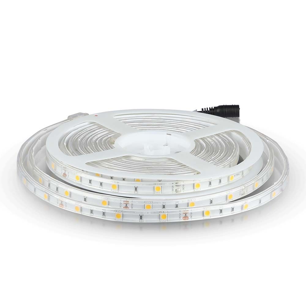 Taśma V-TAC SKU212145 VT-5050 30-IP65 3000K 6W 500