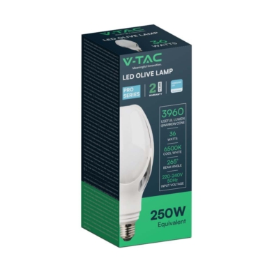 Żarówka V-TAC SKU21284 VT-240 4000K 36W 3960lm