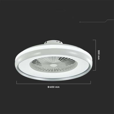 Wentylator V-TAC SKU217935 VT-5022 45W 3000lm