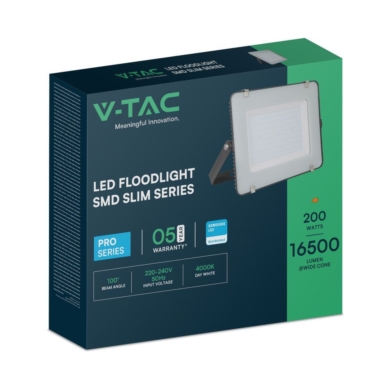 Naświetlacz V-TAC SKU21418 VT-200 4000K 200W 16500