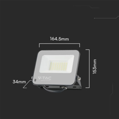 Naświetlacz V-TAC SKU23462 VT-44034 RGB+6500K 30W