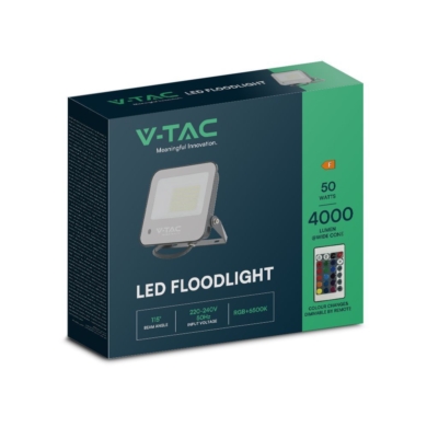 Naświetlacz V-TAC SKU23463 VT-44053 RGB+6500K 50W