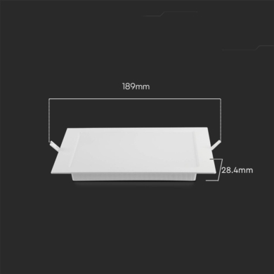 Panel V-TAC SKU104851 VT-61012SQ-S 6500K 12W 1200l
