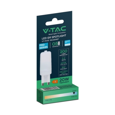 Żarówka V-TAC SKU20487 VT-11033 6500K 2,2W 200lm