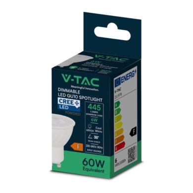 Żarówka V-TAC SKU212006 VT-247D 6500K 6W 445lm