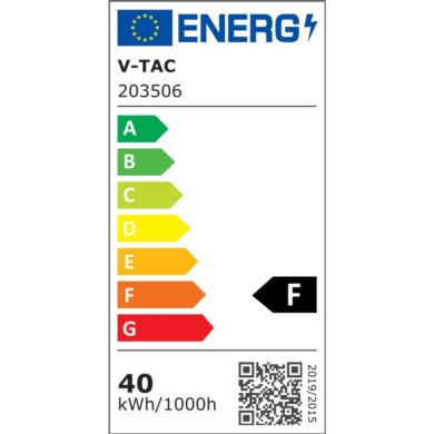 Oprawa V-TAC SKU203506 VT-8-40 3000K 40W 4300lm