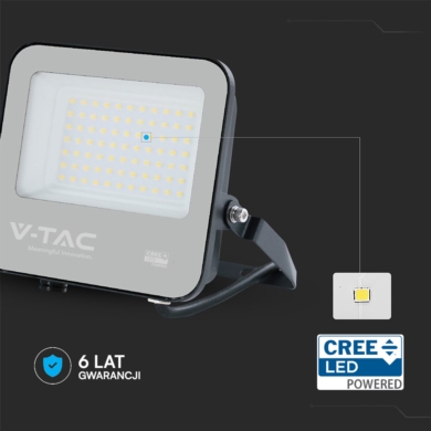 Naświetlacz V-TAC SKU232176 VT-4455 6500K 50W 6750
