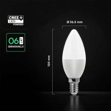 Żarówka V-TAC SKU2111116 VT-268 3000K 6,5W 600lm